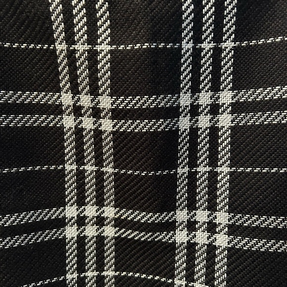 J. Crew Black and White Mini Pencil Skirt for Work - Picture 2 of 3